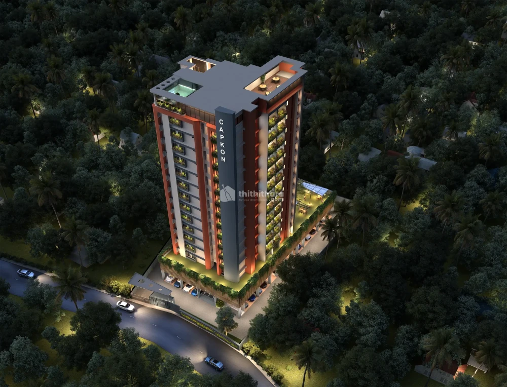 Capkon Crest Kannur – Premium 2 & 3 BHK Flats in Thazhe Chovva