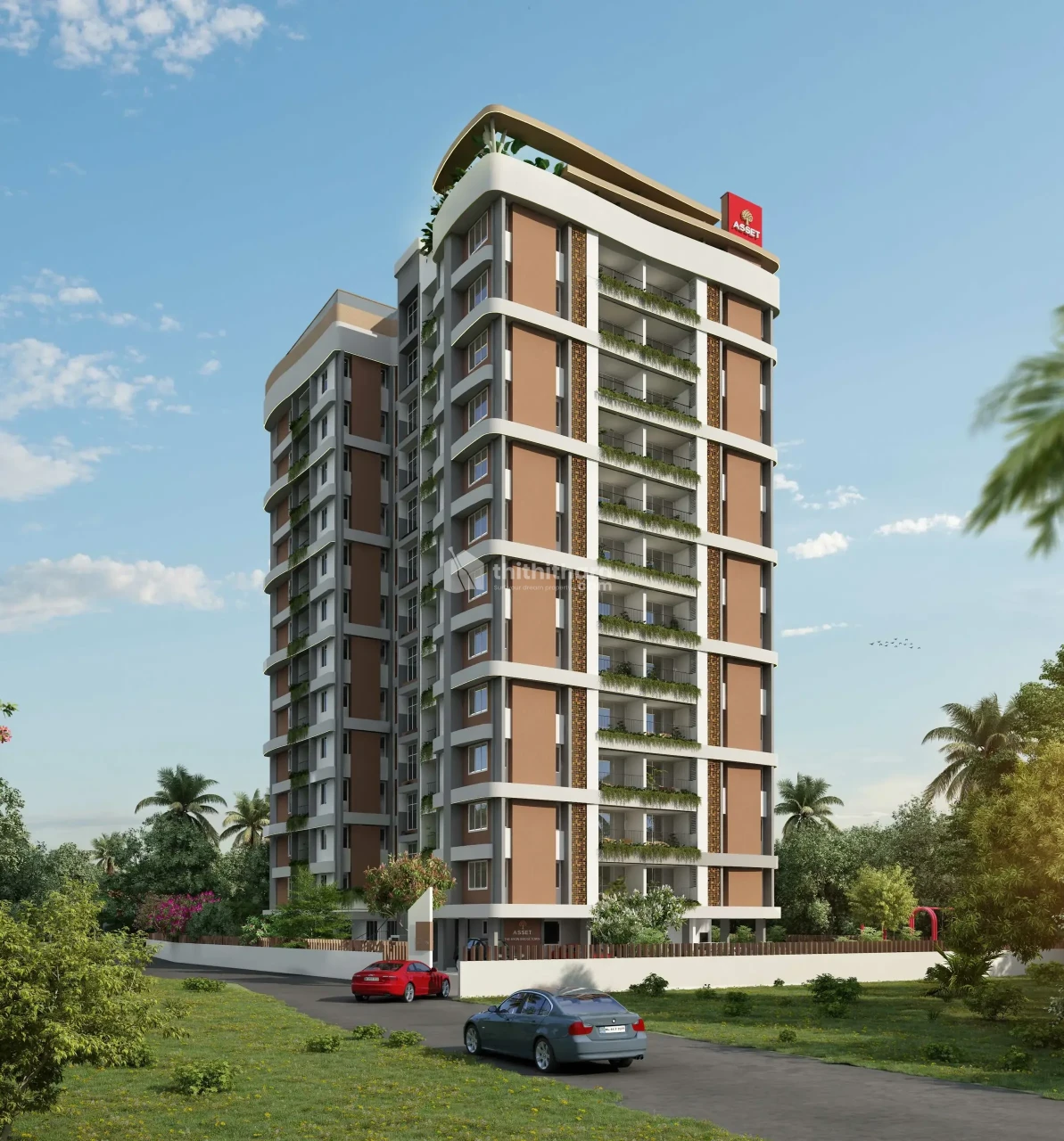 Asset Homes The Avon- 2 and 3 BHK Apartments in Vazhakkala , Ernakulam.