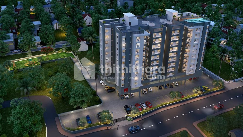 2 and 3 BHK luxury Apartments  in Thiroor, Thrissur