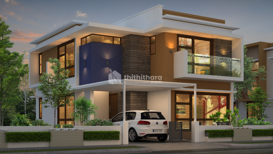 Luxury 3 BHK Villa in Poovangal, Kozhikode